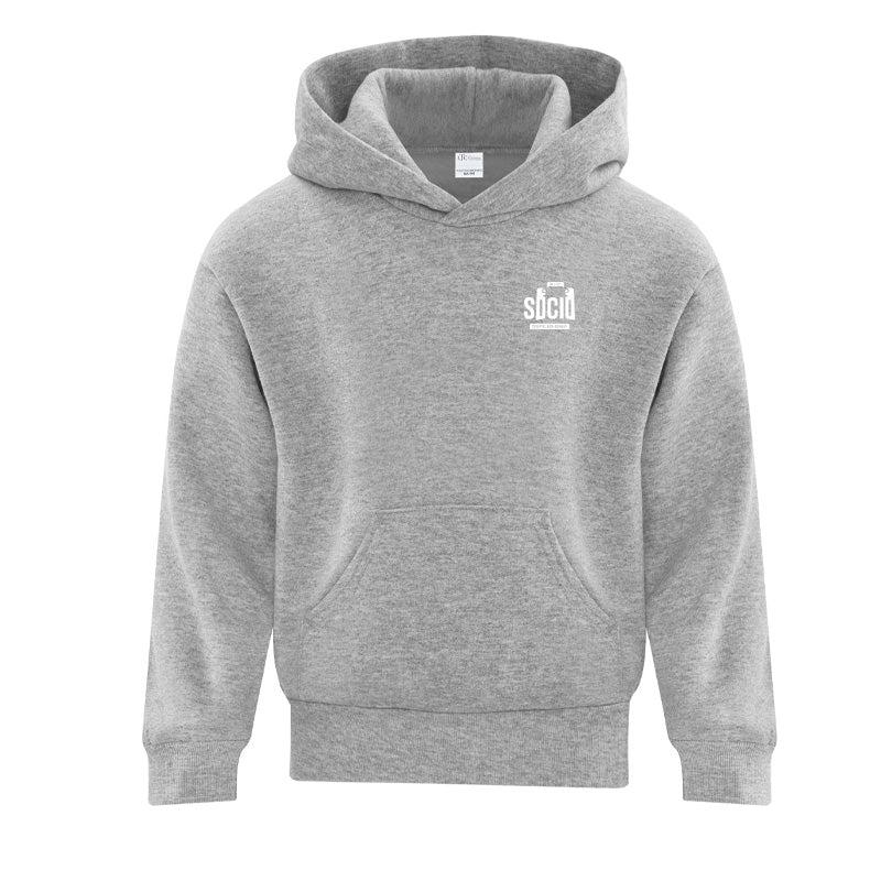 CBCS - ATC Chandail À Capuchon En Molleton Enfant (Athletic Heather, S, SOCIO 3.5 Pocket - CBCDTF-D1/CBCSDTF-D1-W)